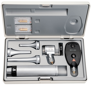Heine otoscope and ophthalmoscope